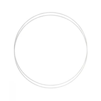 Go Handmade Metalring Hvid, 15-30 cm, 2 stk